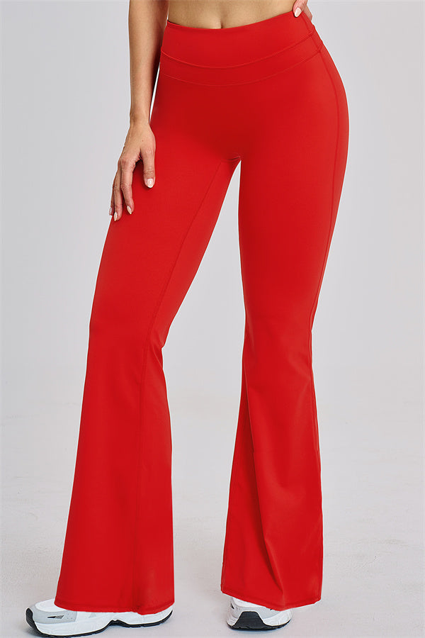 The Stride Crop Top Flared Leggings 2-Piece Set