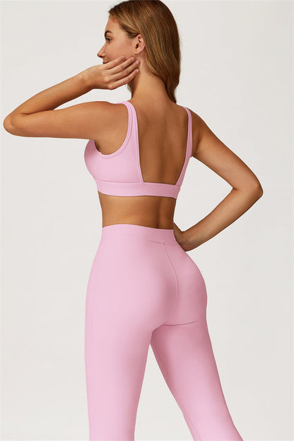 The Axis Sports Bra Flared Leggings 2-Piece Set