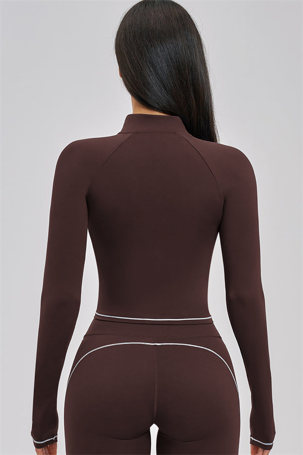 The Unbound Jacket Crop Top Shorts 3-Piece Set