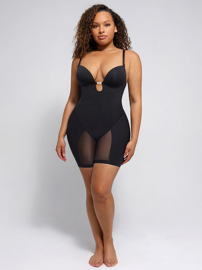 SculptFit Plunge Low-Back Curve Shapewear