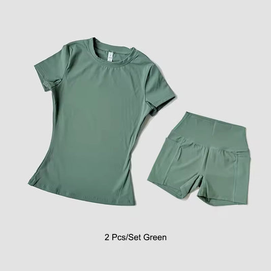 Seamless Women's Sports Yoga Set