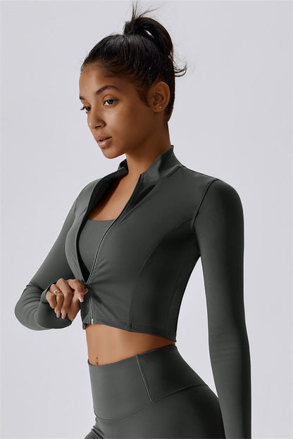 The Eloise Jacket Sports Bra Shorts 3-Piece Set
