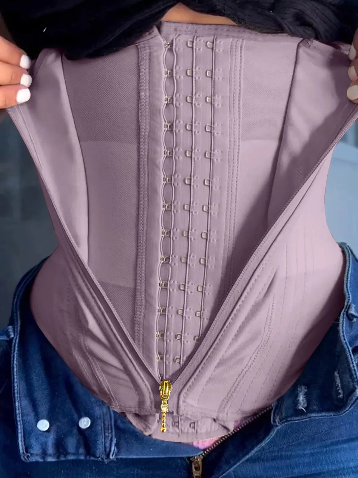 Colombian Fajas Waist Trainer – Firm Tummy Control Compression Corset