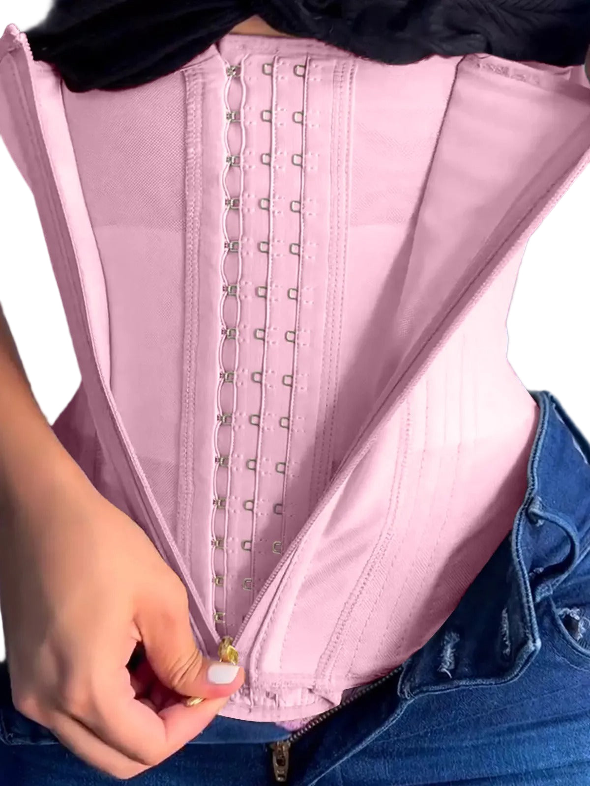 Colombian Fajas Waist Trainer – Firm Tummy Control Compression Corset