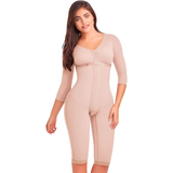 Original Colombian Full-Body Shaper with Bra – High Compression Postpartum Girdle for Women