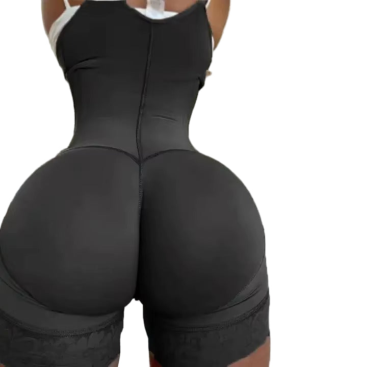 Summer Bodysuits for Women – Sexy Sleeveless Lace Patchwork Shapers & Skinny Jumpsuits