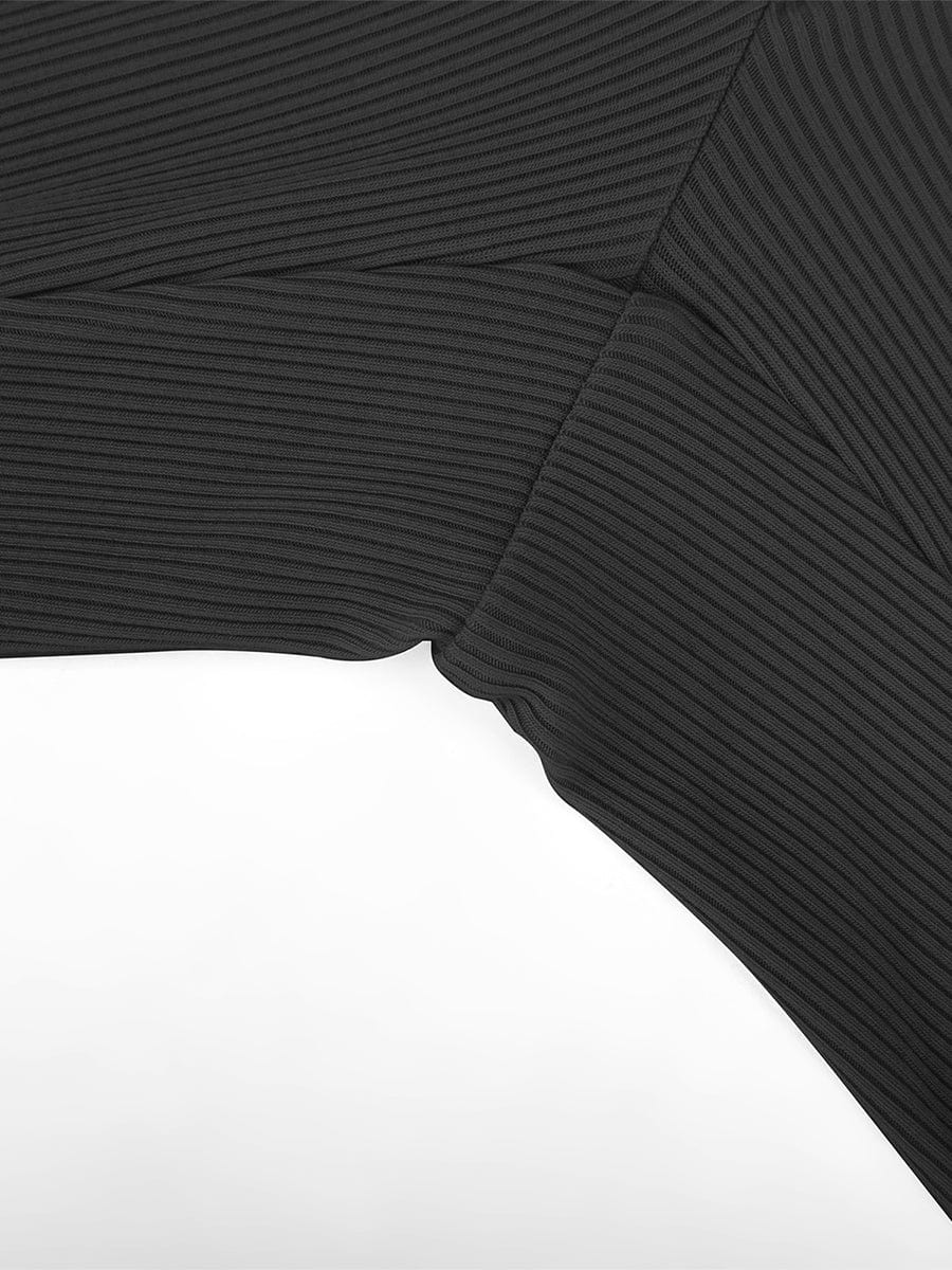 Rayon Breathable Ribbed Wide-Leg Lounge Pants