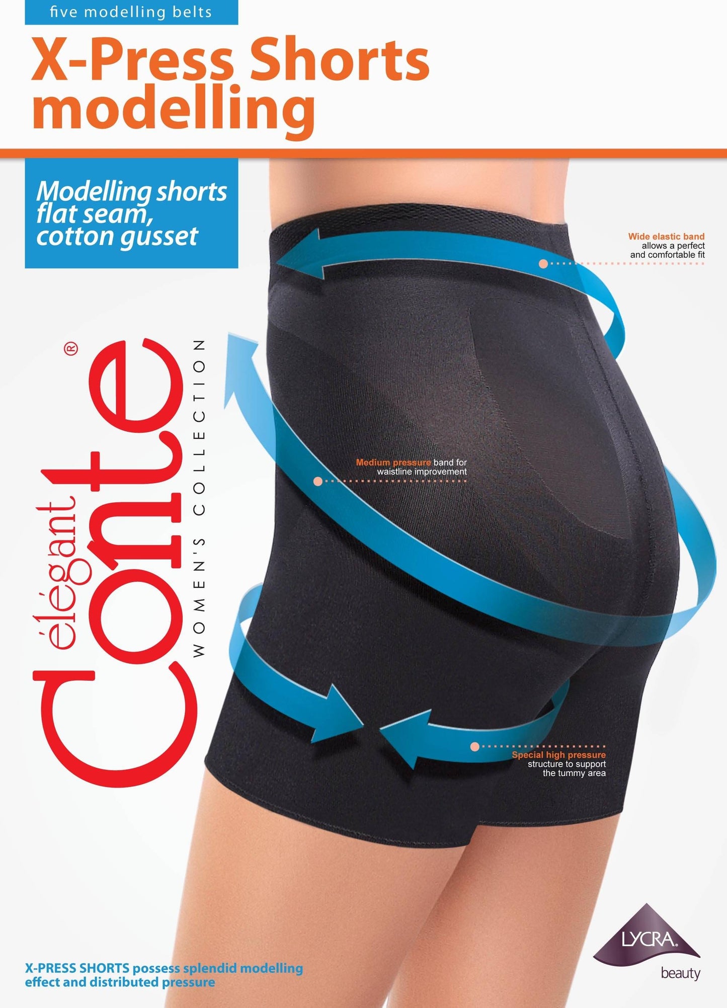 Shapewear Shorts Conte X-Press - Control Top