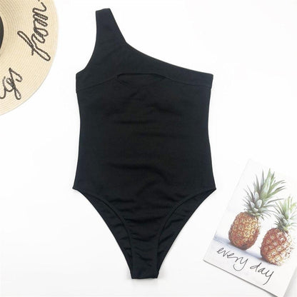 Luxury Black Female Swimsuit Vintage One Piece Ruffled Push Up Tummy Control Swimwear Halter One Piece Slimming Retro Swimsuit Women's Plus Size Push Up Bathing Suit Solid Red Swimwear Women Padded Bathing Suits