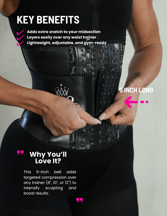 MINI SQUEEZ BELT – Double the Compression, Double the Curves!