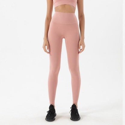 New Yoga Pants Women Leggings Fitness Girl Soft Pants Tight High Waist Women's Sports Pants Yoga Pants Leggings Workout Pants With Pocket Stretchable Sports Fitness Running Pants For Women & Girls