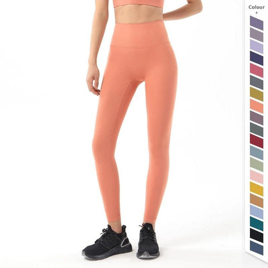 New Yoga Pants Women Leggings Fitness Girl Soft Pants Tight High Waist Women's Sports Pants Yoga Pants Leggings Workout Pants With Pocket Stretchable Sports Fitness Running Pants For Women & Girls