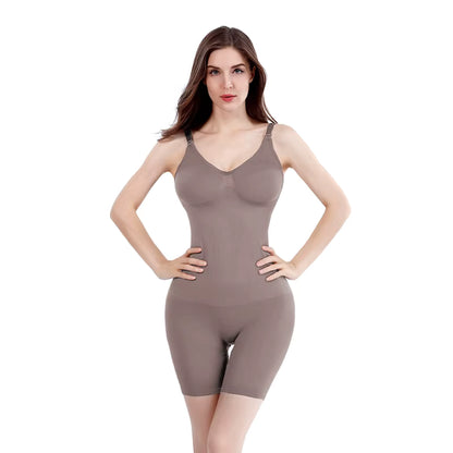 Seamless Tummy Control Butt Lifter Plus Size Body Shaper for Women