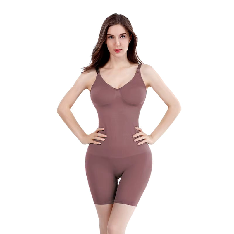 Seamless Tummy Control Butt Lifter Plus Size Body Shaper for Women