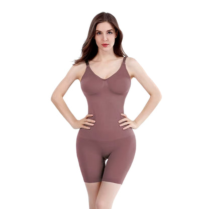 Seamless Tummy Control Butt Lifter Plus Size Body Shaper for Women