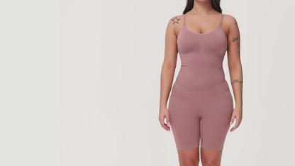 Seamless Tummy Control Butt Lifter Plus Size Body Shaper for Women