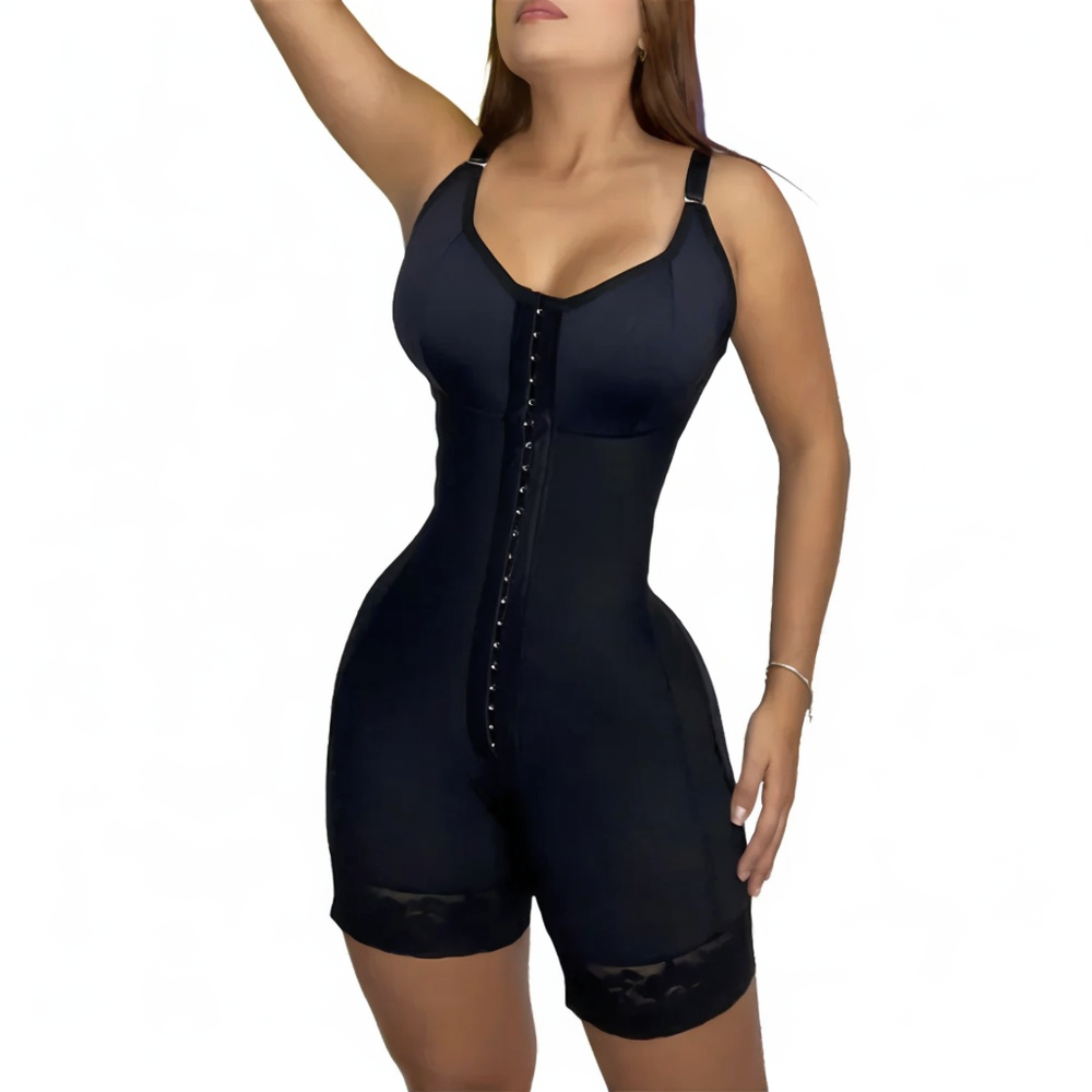Women's Full Body Faja Bodysuit Shapewear – Waist Trainer Corset for Postpartum Recovery