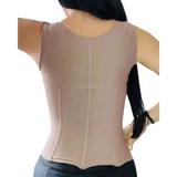 Women's Compression Corset Vest – Post-Surgery Body Shaper with Belly Control