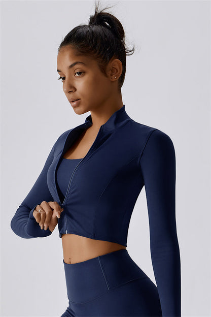 The Eloise Jacket Sports Bra Shorts 3-Piece Set