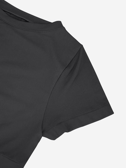 Seamless Short-Sleeve Waist & Tummy Shaping Brief Bodysuit