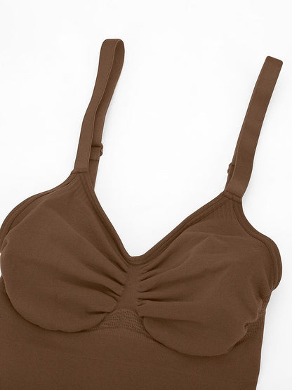 Seamless Chest Support Waist Control Shapewear Bodysuit