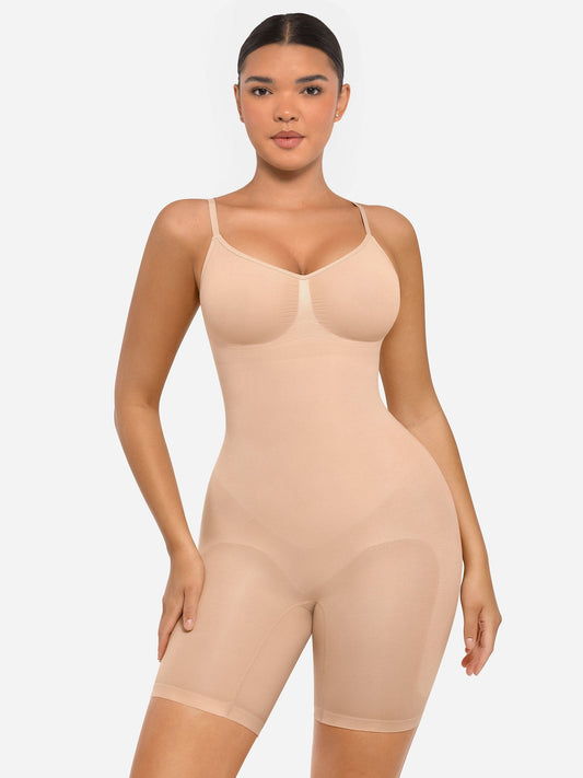 Mid-Thigh Butt-Lifting Full-Body Shapewear