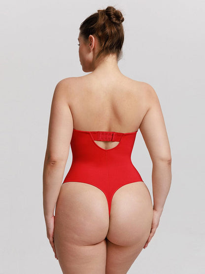 SculptFit Strapless Waist Shaping Bodysuit