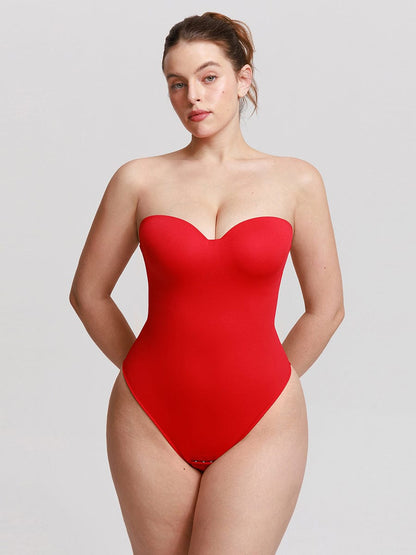 SculptFit Strapless Waist Shaping Bodysuit