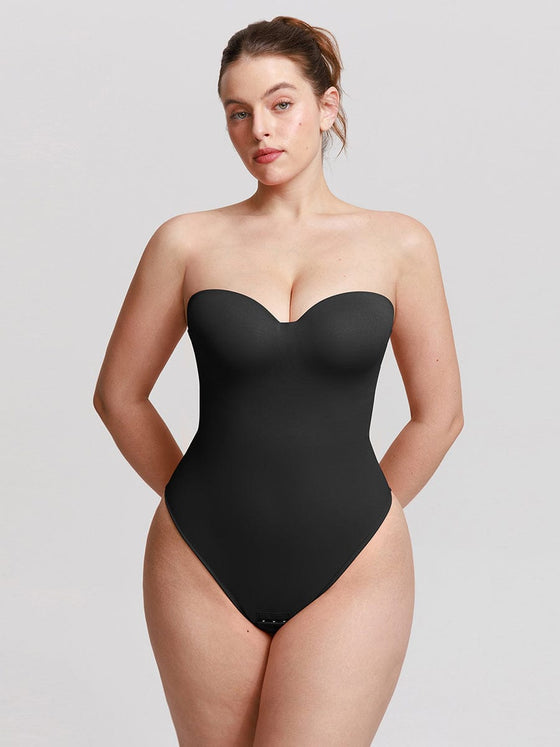SculptFit Strapless Waist Shaping Bodysuit