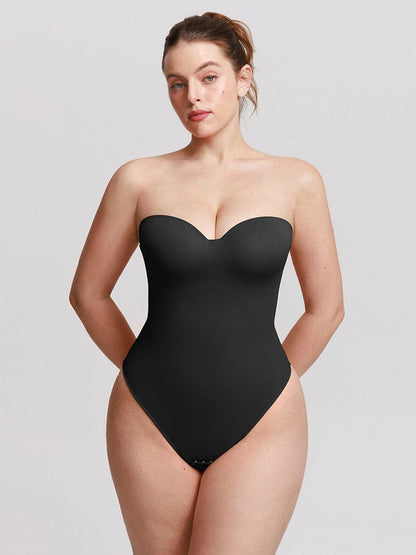 SculptFit Strapless Waist Shaping Bodysuit