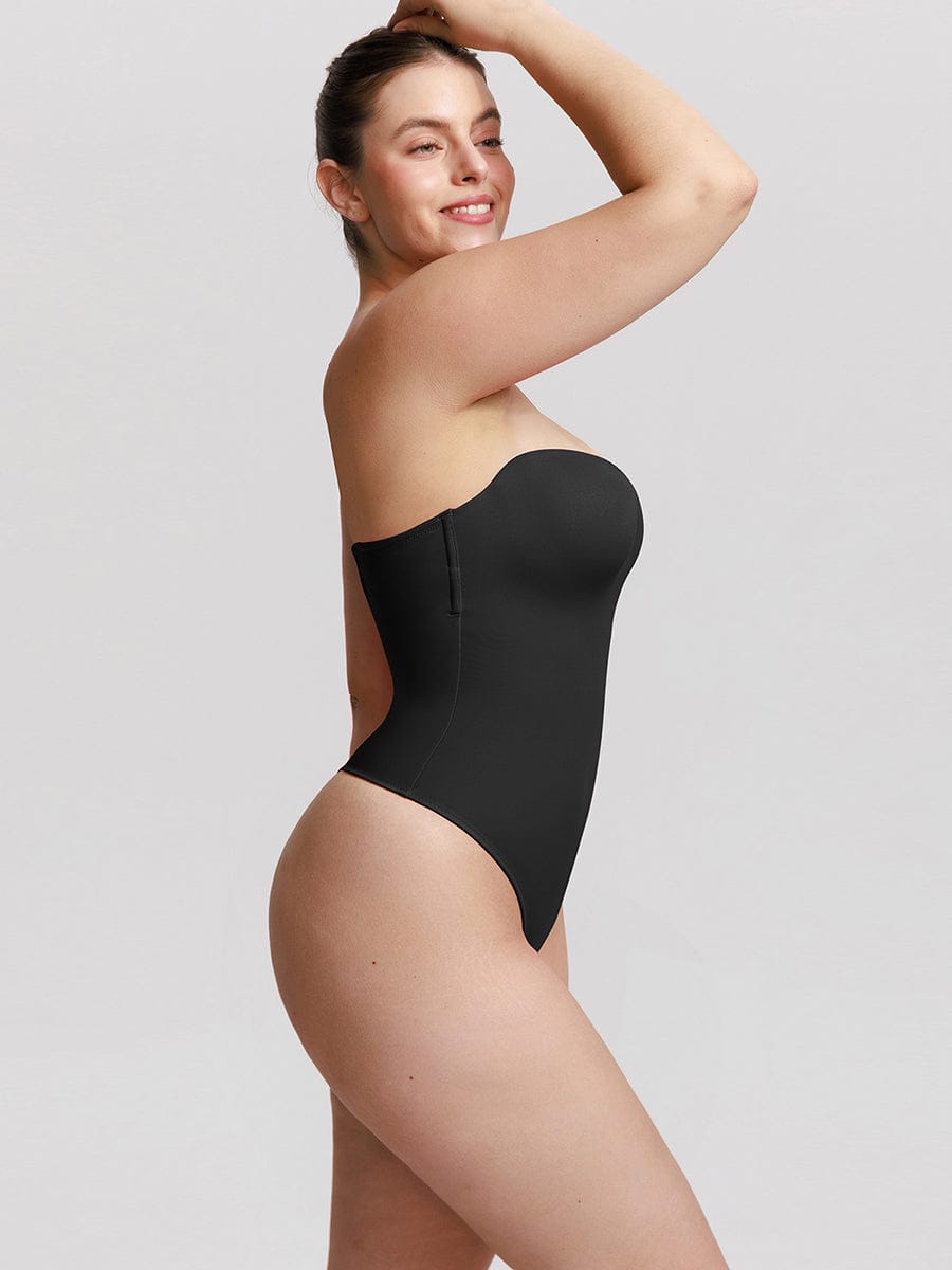 SculptFit Strapless Waist Shaping Bodysuit