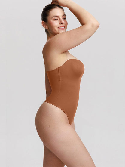 SculptFit Strapless Waist Shaping Bodysuit