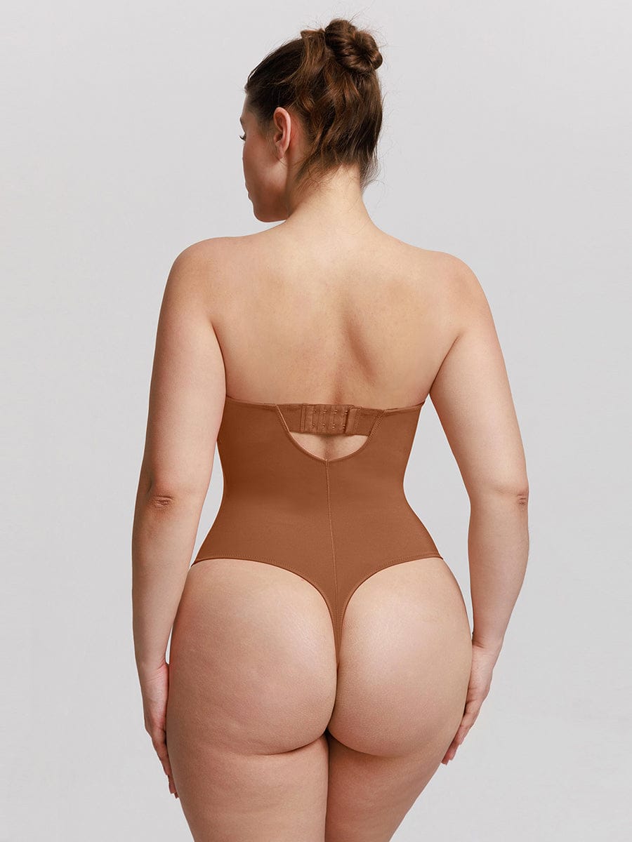 SculptFit Strapless Waist Shaping Bodysuit