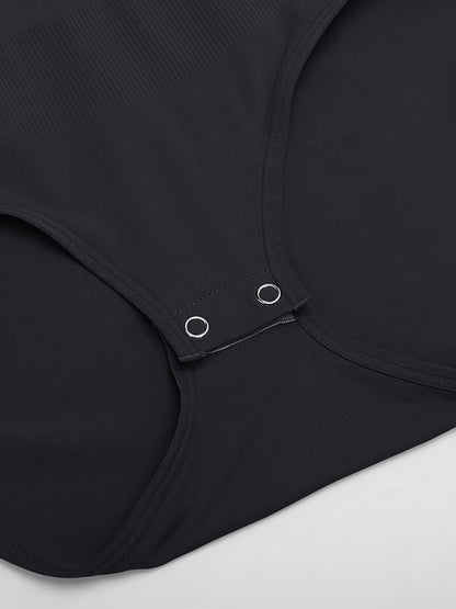 Buttery-Soft Seamless Scoop-Neck Tummy Control Bodysuit