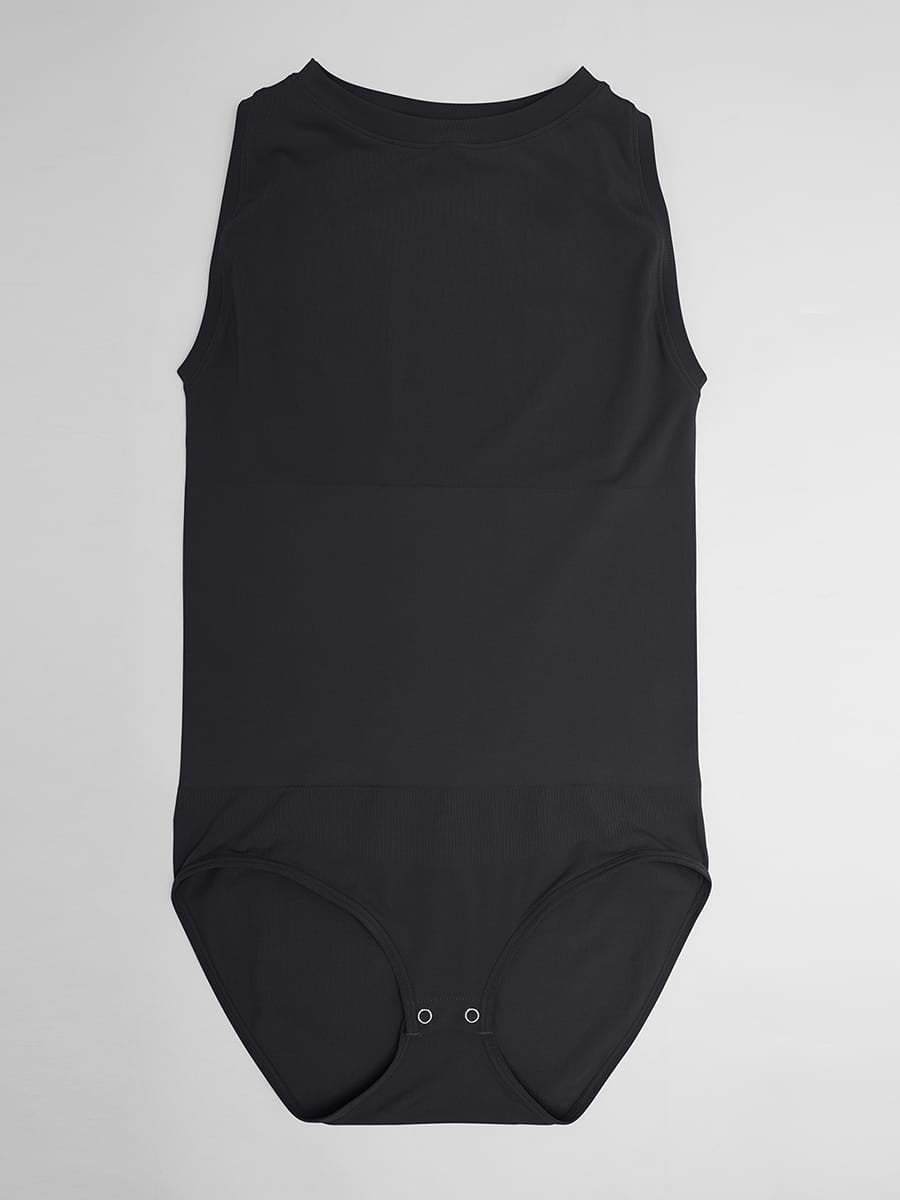 Buttery-Soft Seamless Scoop-Neck Tummy Control Bodysuit
