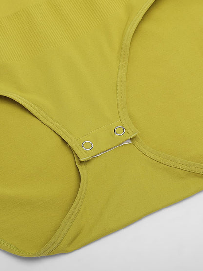 Buttery-Soft Seamless Scoop-Neck Tummy Control Bodysuit