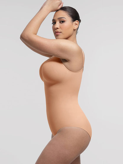 Seamless Chest Support Waist Control Shapewear Bodysuit