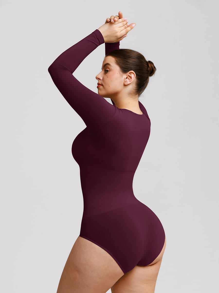 Butter-Soft Scoop-Neck Tummy Control Bodysuit