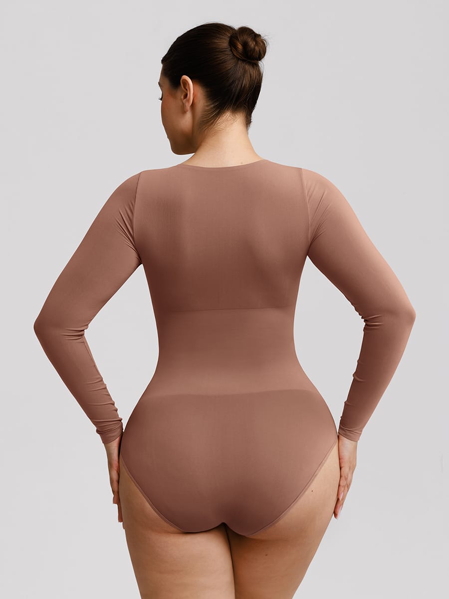Butter-Soft Scoop-Neck Tummy Control Bodysuit