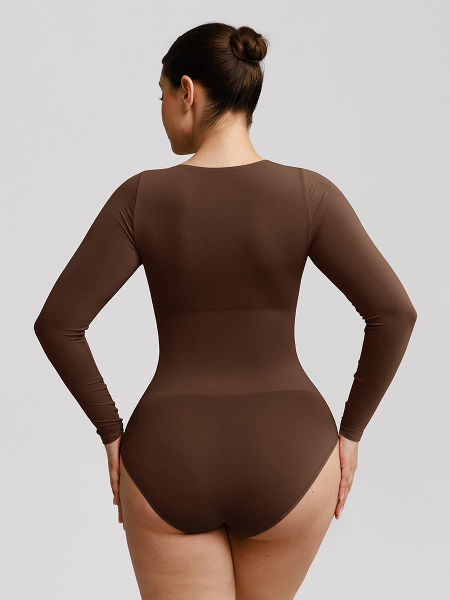 Butter-Soft Scoop-Neck Tummy Control Bodysuit