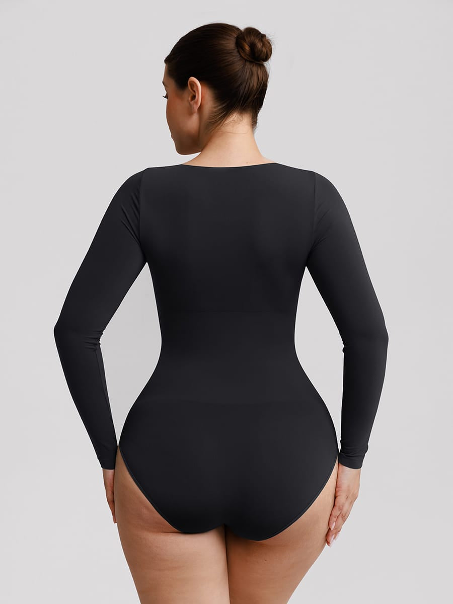 Butter-Soft Scoop-Neck Tummy Control Bodysuit