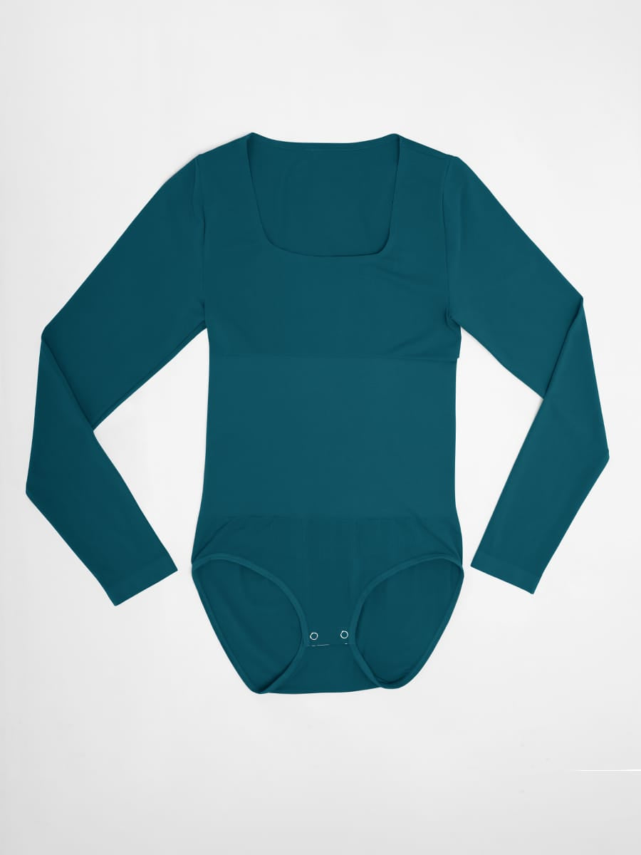 Butter-Soft Scoop-Neck Tummy Control Bodysuit