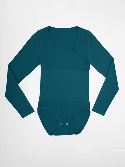 Butter-Soft Scoop-Neck Tummy Control Bodysuit