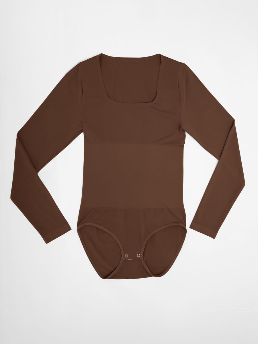 Butter-Soft Scoop-Neck Tummy Control Bodysuit