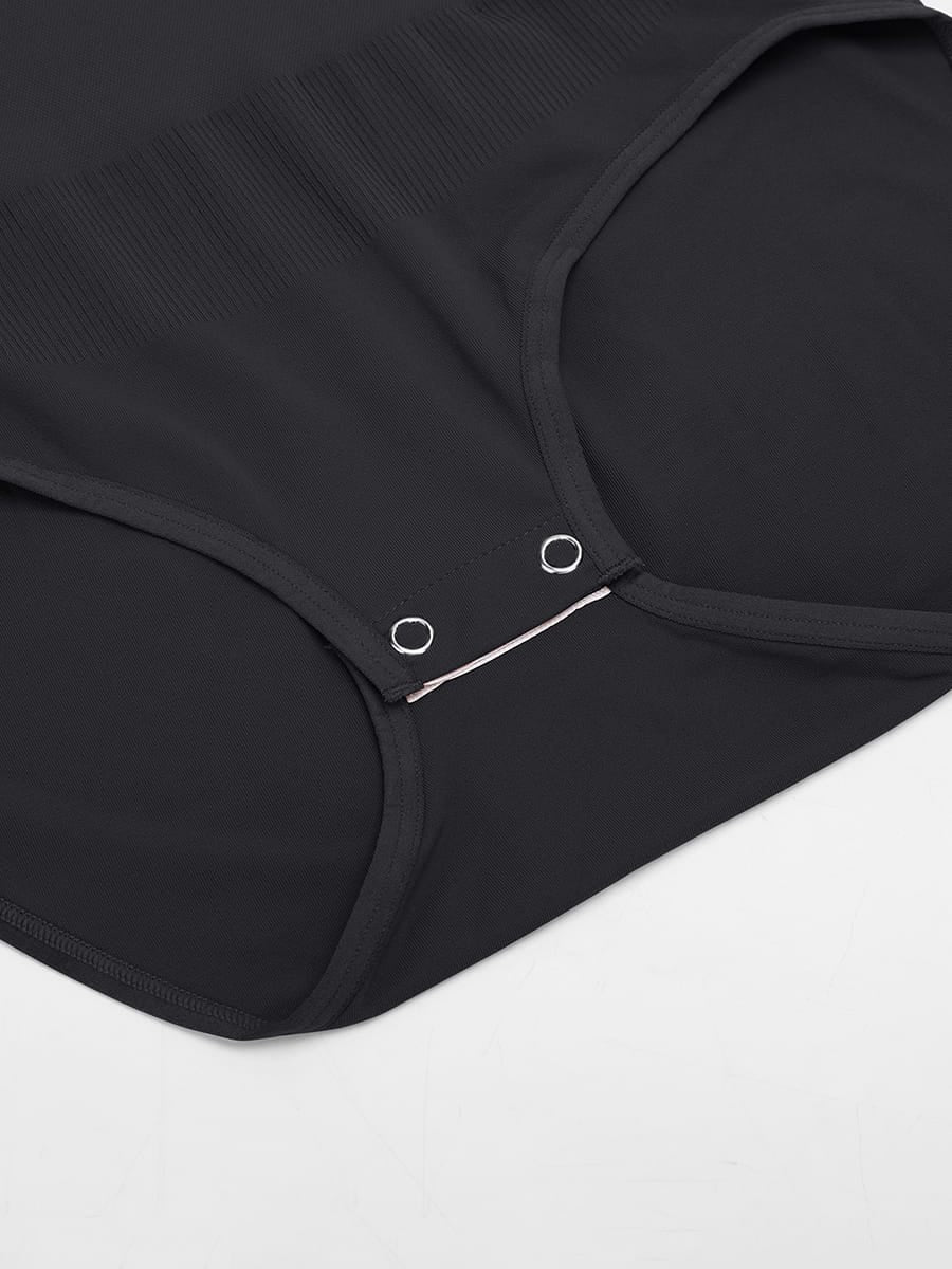 Buttery-Soft Seamless Scoop-Neck Tummy Control Brief Bodysuit