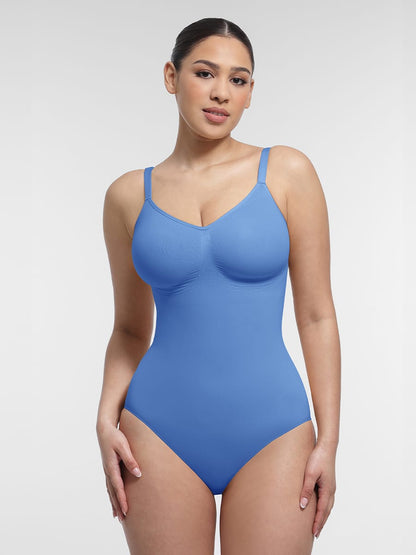 Seamless Chest Support Waist Control Shapewear Bodysuit