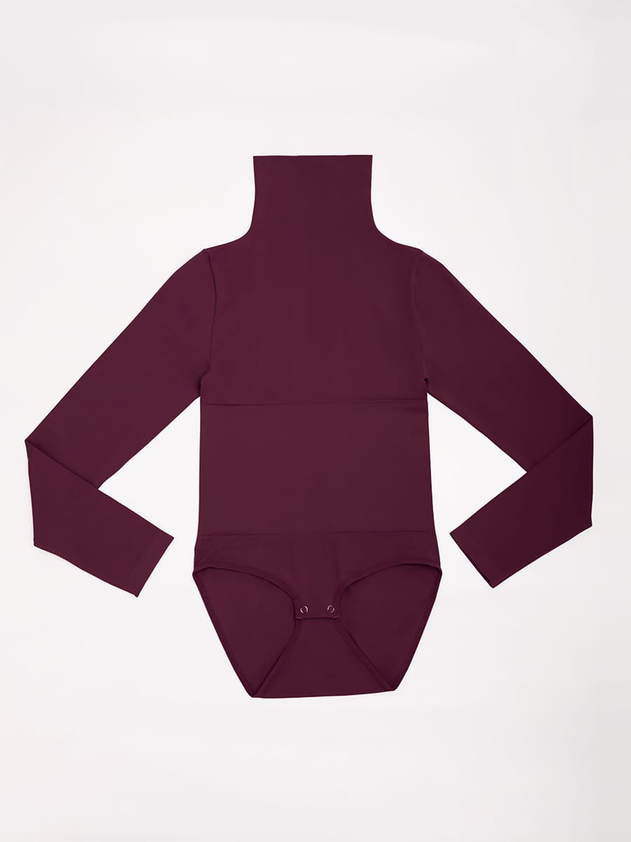 Buttery-Soft Seamless Snap-Crotch Second-Skin Bodysuit