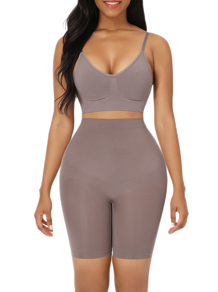Wholesale Unbelievable Black High Waist Butt Lifter Shapewear Shorts Slimmer