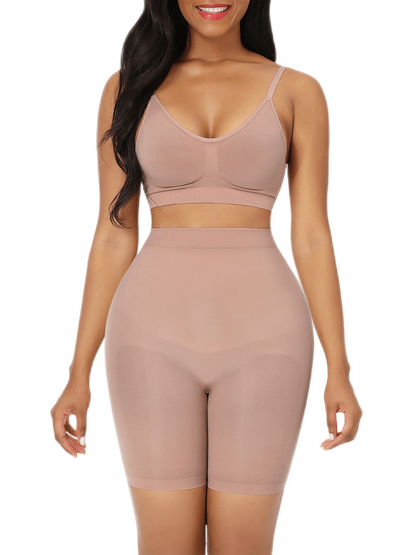 Wholesale Unbelievable Black High Waist Butt Lifter Shapewear Shorts Slimmer