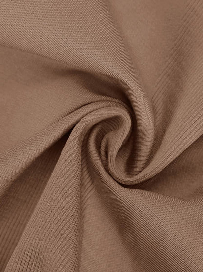 Wholesale Seamless Open-Bust Abdomen Flattening Mid-Thigh Bodysuit